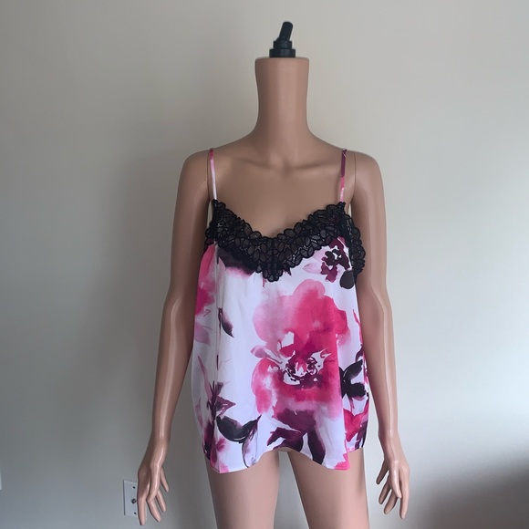 Donna Karan Tops - Donna Karan Sleepwear Pink & Purple Blouse size L